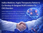 Insilico Medicine, Hygtia Therapeutics Partner to Co-Develop AI-Designed NLRP3 Inhibitor for CNS Disorders