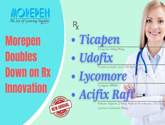 Morpen Launches Four News Products-Ticapen, UdoFix, LycoMore and Acifix, for Indian Market