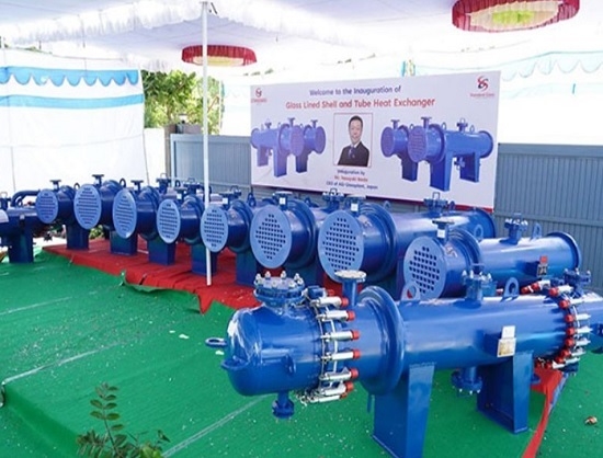 Standard Glass Partners with Japan's AGI to Manufacture Glass-Lined Shell and Tube Heat Exchangers in India
