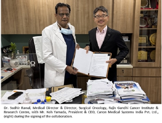 Canon Medical Systems and RGCIRC Partner for Advanced Cancer Diagnostics Research