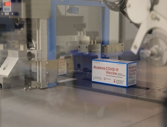 Moderna Opens mRNA Vaccine Manufacturing Facility in the UK