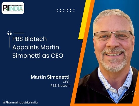 PBS Biotech Appoints Martin Simonetti as CEO