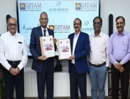 Aurobindo Pharma Signs MoU With GITAM