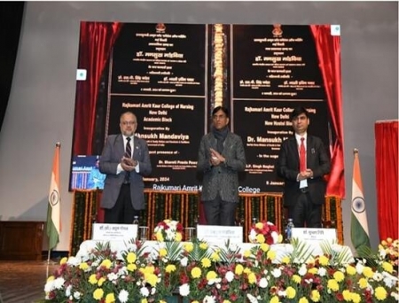 Union Health Minister Inaugurates Multiple Healthcare Facilities in New Delhi
