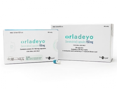 BioCryst Announces Approval of ORLADEYO from Brazilian Health Regulatory Agency