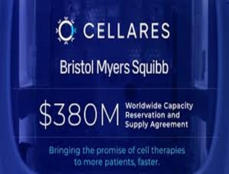 Bristol Myers Squibb and Cellares Forge USD 380M Agreement to Ramp Up CAR T Cell Therapy Manufacturing