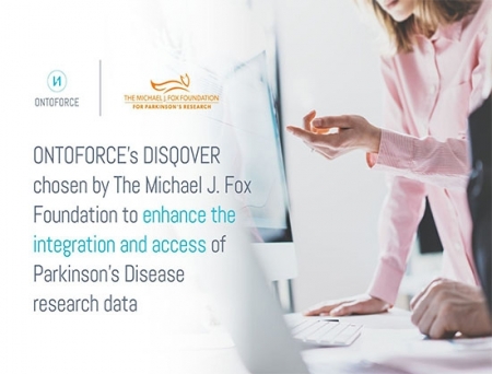 MJFF Selects ONTOFORCE DISQOVER to Enhance Integration and Access of PD Research
