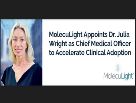 MolecuLight Appoints Dr. Julia Wright, MD, FACP, as its New Chief Medical Officer