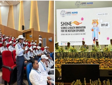 ICMR's SHINE Initiative Draws Over 13,000 Students from Across India