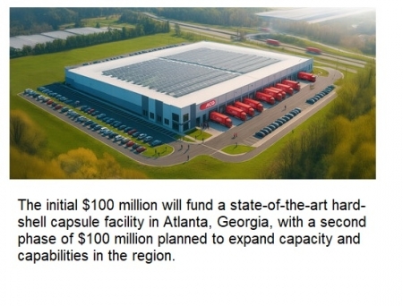 ACG Announces USD 200 Million Investment for Empty-Capsule Manufacturing In the US