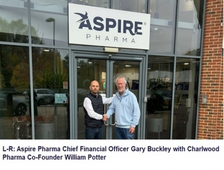 Aspire Pharma acquires Charlwood Pharma