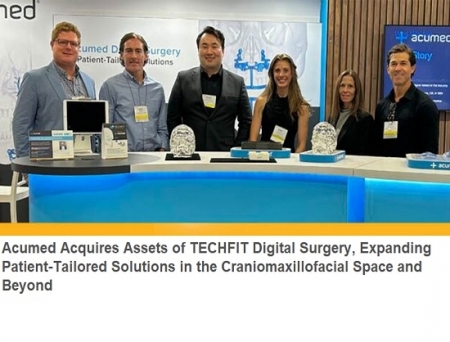 Acumed Expands CMF Capabilities with Acquisition of TECHFIT Digital Surgery Assets