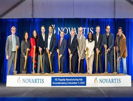 Novartis Breaks Ground on Flagship Manufacturing Hub in North Carolina
