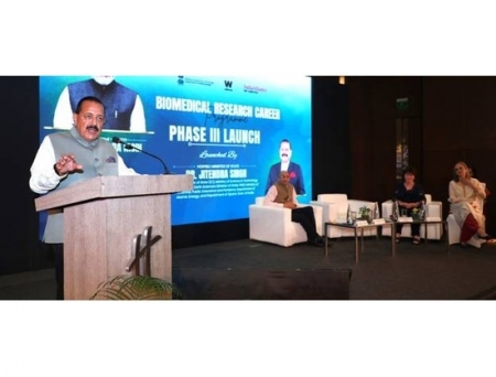 Dr. Jitendra Singh Unveils Phase 3 of Biomedical Research Career Program