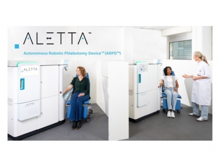 FDA Authorizes Aletta, First Standalone Robotic Device for Autonomous Blood Draws
