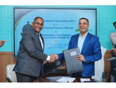 Central Bureau of Narcotics and Pharmexcil Sign MoU to Regulate Controlled Substances in Pharma Exports