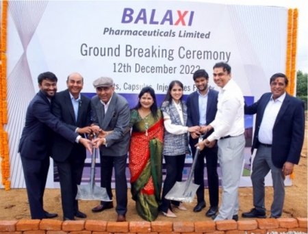 Balaxi Pharma performs groundbreaking ceremony of formulation plant in Telangana