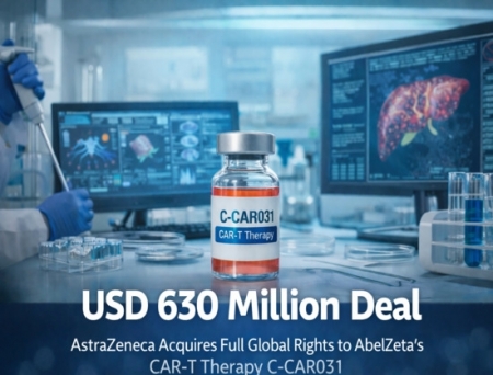 AstraZeneca Acquires Full Global Rights to AbelZeta's CAR-T Therapy C-CAR031 in USD 630 Million Deal