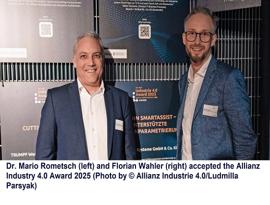 Uhlmann Pac-Systeme Wins Allianz Industry 4.0 Award for AI-Based SmartAssist System