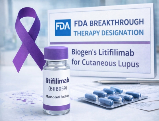 FDA Grants Breakthrough Therapy Designation to Biogen's Litifilimab for Cutaneous Lupus