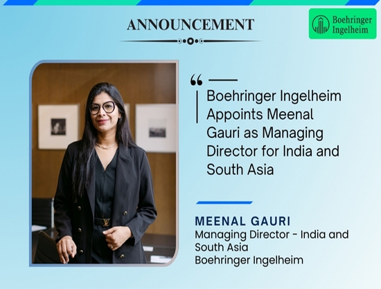 Boehringer Ingelheim Appoints Meenal Gauri as Managing Director for India and South Asia